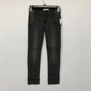 Free People Gray Skinny Jeans